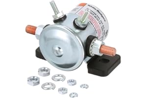 FALCONSUPPLY Genuine OEM Replacement 36V Solenoid 70-120224 – Fits EZGO TXT, Medalist, Marathon Golf Cart & Melex Electric Vehicles – 36 Volt EZ-GO Relay Solenoid Replaces Part 27855G01, 11761G1, 27855G02, 31680G1