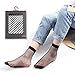 Maiyo 4 Pairs Women Lace High Ankle Fishnet Socks