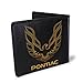 Pontiac Trans-Am Firebird Black Synthetic Leather Bi-fold Wallet