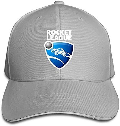 KEV Rocket League Logo Baseball Caps Ash