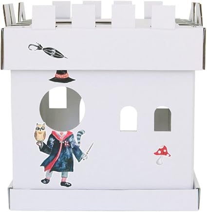 Concept Id Arbre à Chat Avec Griffoirgrattoir Design Original Recyclable Maison De Jeux Carton Magicien