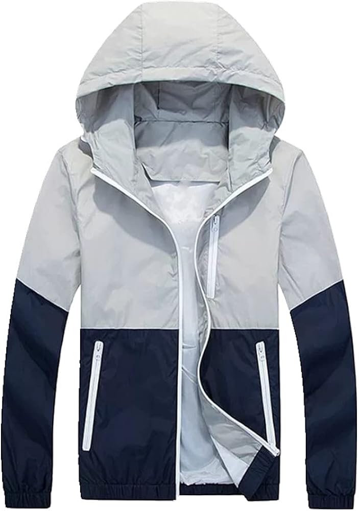 Sun Protection Breathable Clothing Hooded Men's Jacket Amazon.co.uk