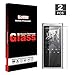 [2 Pack] Tempered Glass Screen Protector for Sony NW-ZX300, LFOTPP 9H Hard Scratch-Resistant Round Edge Protective Film for Sony NW-ZX300