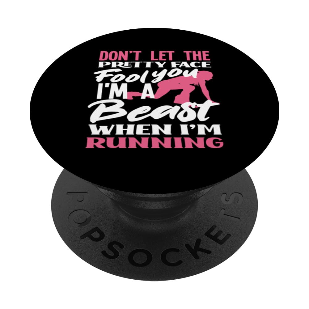 Don't Let The Pretty Face Fool You I'm A Beast When I'm PopSockets Swappable PopGrip