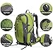 CAMEL 40L Lightweight Durable Waterproof Travel Hiking Backpack Daypack with Rain Cover for Outdoor Camping