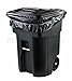 Plasticplace 95-96 Gallon Garbage Can Liners │ 1.5 Mil │ Black Heavy Duty Trash Bags │ 61” X 68” (50Count) (W95LDB15)