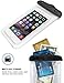 iEasye Waterproof Case Bag Pouch for Apple iPhone 6, 6 Plus, 5s, 5c, 5, Samsung Galaxy S6, S5, S4, Samsung Note 4, Note 3 - White