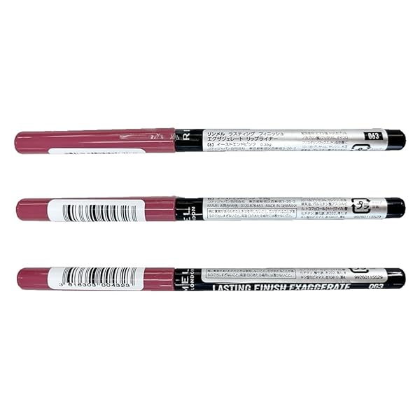 RIMMEL LASTING FINISH EXAGGERATE AUTOMATIC LIP LINER – RICH, SMOOTH FORMULA, LONG LASTING – 63 EASTEND PINK, .01OZ