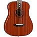 Luna Safari Series Muse Mahogany 3/4-Size Travel Acoustic Guitar - Natural