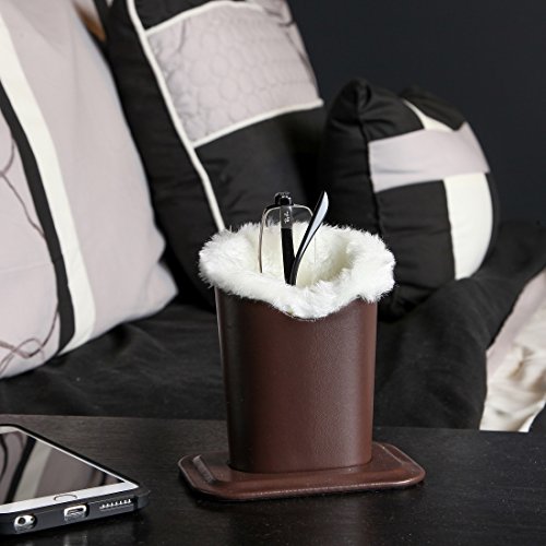 HomeX Plush Lined Eyeglass Holder, Intelligently Designed Protective