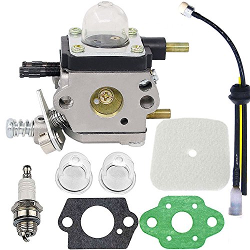 HOOAI C1U-K54A Carburetor Repower Kit For 2-Cycle Mantis 7222 7222E 7222M 7225 7230 7234 7240 7920 7924 Tiller/Cultivator