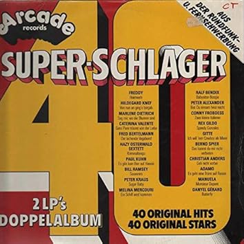 Various Artists Various 40 Super Schlager Arcade Records Ade G7 Amazon Com Music