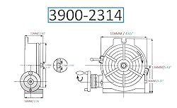 Vertex 3900-2314 Horizontal/Vertical Rotary