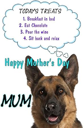 happy mothers day german shepherd