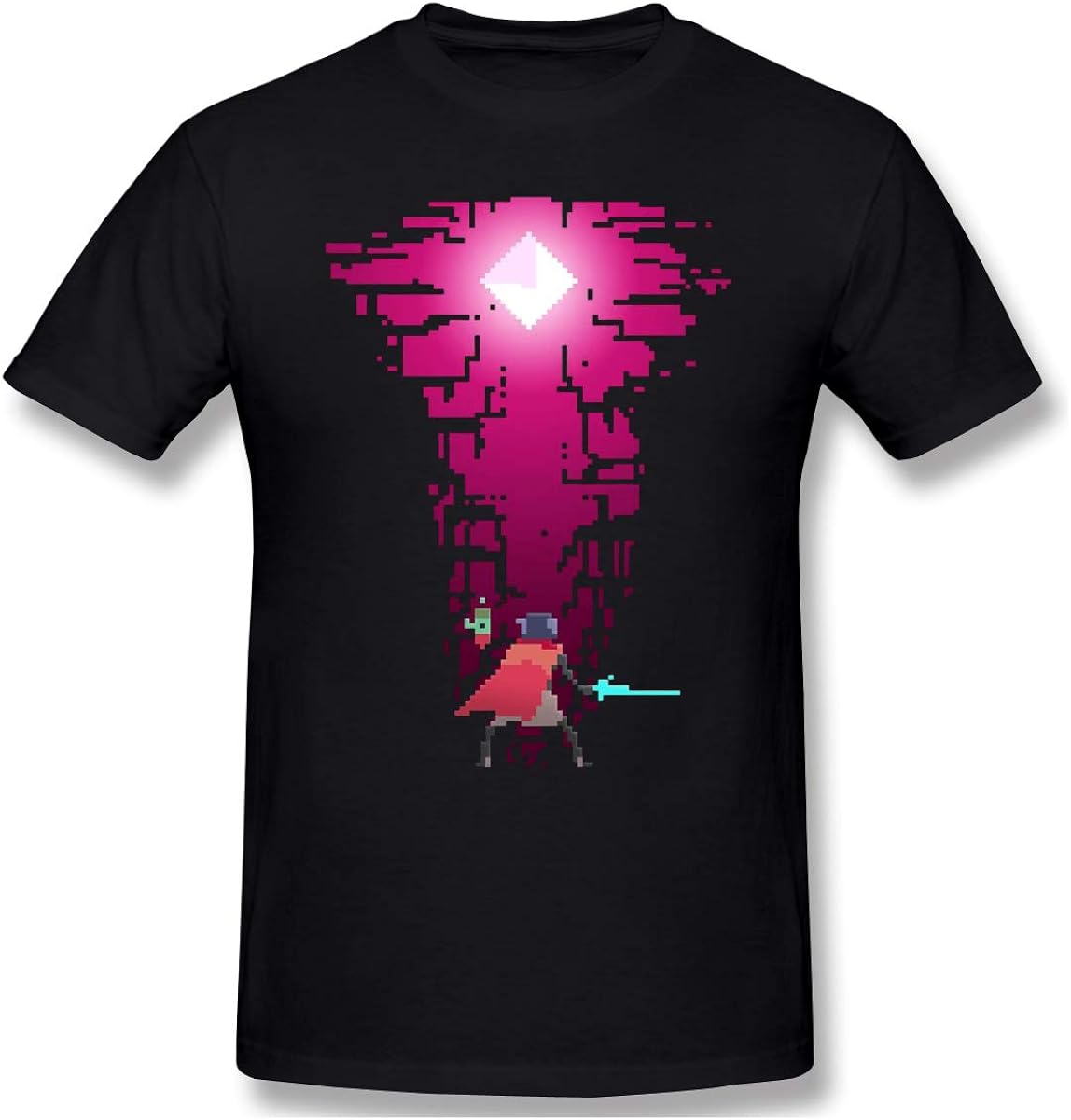 NDCATHE Hyper Light Drifter Gem Men's Basic Short Sleeve T-Shirt
