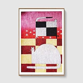 SIGNFORD Framed Canvas Home Artwork Decoration Lines Art...