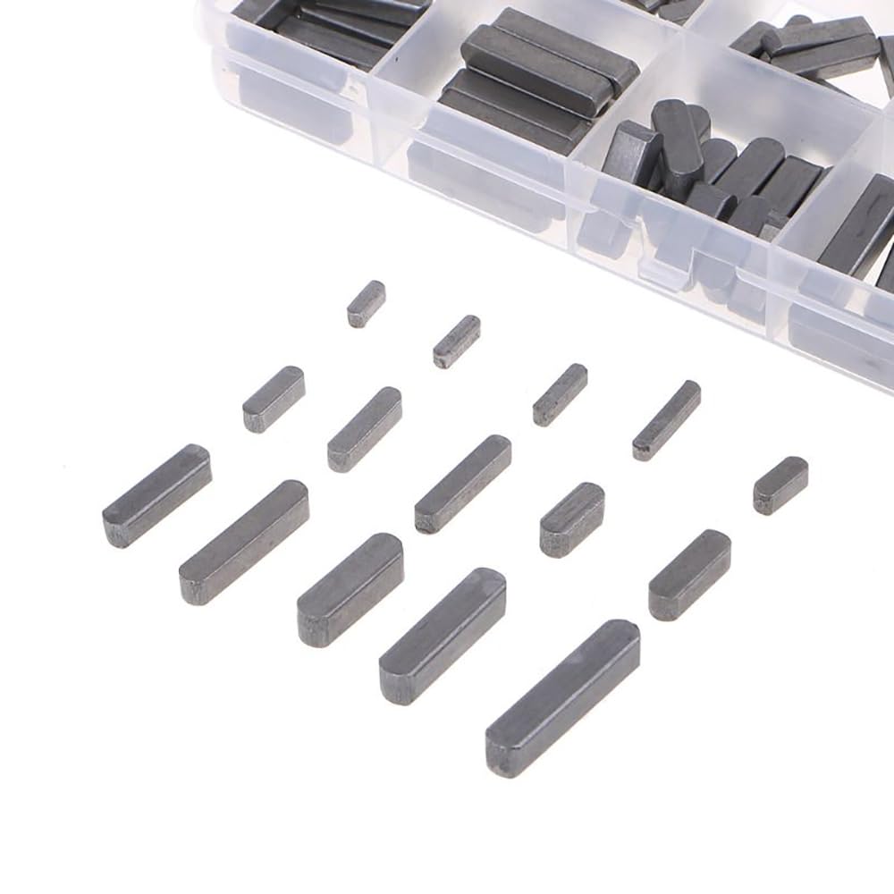 150 Pieces Spring Wrench Set Round 18mm 20mm 30mm 40mm 50mm 60mm Feather Key Assortment Stainless Steel