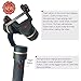 FeiyuTech G5( Upgraded V2) 3-Axis Stabilized Handheld Gimbal for Gopro HERO 6/5/4/3+/ 3, Yi Cam 4K, AEE Sports Cams,Including 1pcs Extra battery