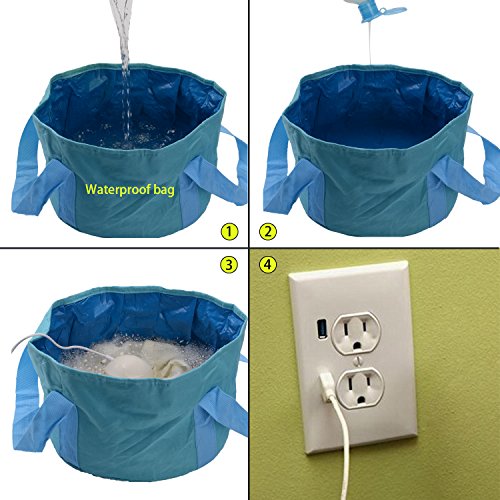 WEGWANG Multifunctional Mini Watersaving Washing Machine for Traveling