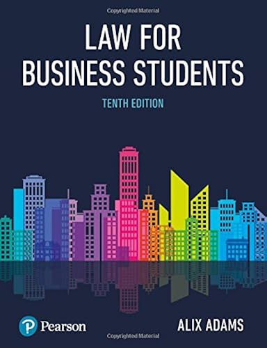 Download Adams: Law for Business Students p10 PDF
