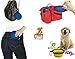 Mr. Peanut's Collapsible Dog Bowls, Set of 3 with Matching Carabiner Clips, Food Grade Silicone Portable Pet Bowls, Perfect Foldable Travel Bowls for Journeys, Hiking, Kennels & Camping