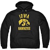 University of Iowa Official Hawkeyes Logo Unisex Adult Pull-Over Hoodie