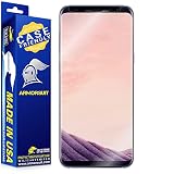 Armorsuit - Galaxy S8+ Screen Protector [Case Friendly] MilitaryShield For Samsung Galaxy S8+ Lifetime Replacement Anti-Bubble HD Clear