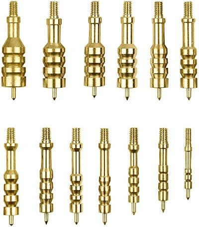 IUNIO Solid Brass Gun Jag Set Gun Cleaning Supplies