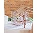 Cathy's Concepts Reception Gift Card Holder – Rose Gold, Metal Construction, Glitter Accents, Perfect for Weddings, Graduations & More