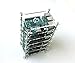 GeauxRobot Raspberry Pi 4 Model B 6-Layer Dog Bone Stack Clear Case Box Enclosure Also for Pi 3B+ 3B 2B B+ A+ B A …