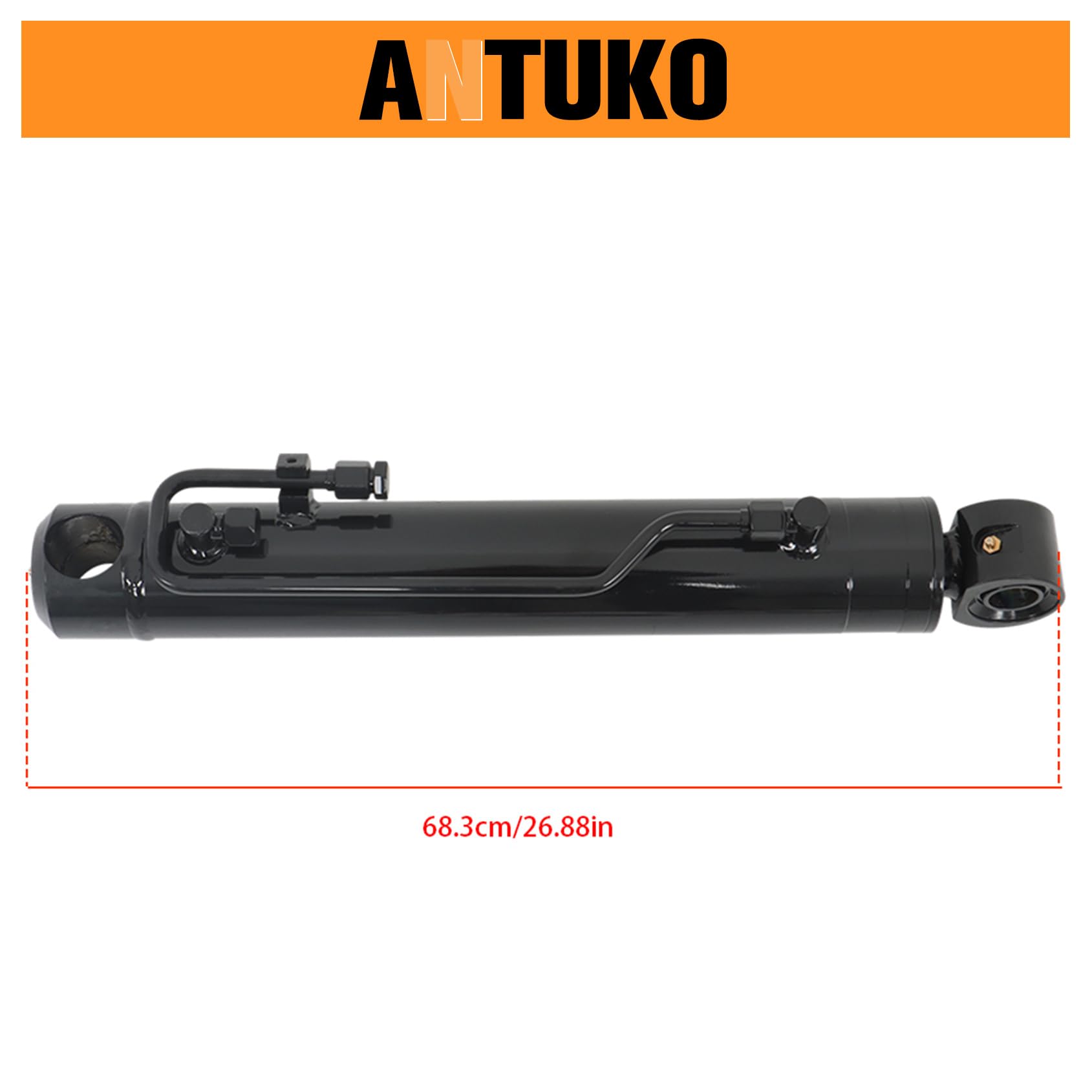 Condition photo showing New/Like New for antuko hydraulic tilt cylinder 7235736 replacement for skid steer loader s630 s650