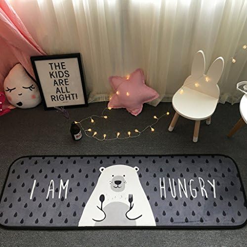 Maygarden Non-Slip Kitchen Mat Rubber Backing Doormat Water Absorption Cushions Hungry