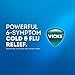 Vicks DayQuil and NyQuil Cherry Cold and Flu Relief Cherry-Flavored Liquid Medicine, Cherry Flavored, Combo Pack, 2 x 12 FL OZ Bottles