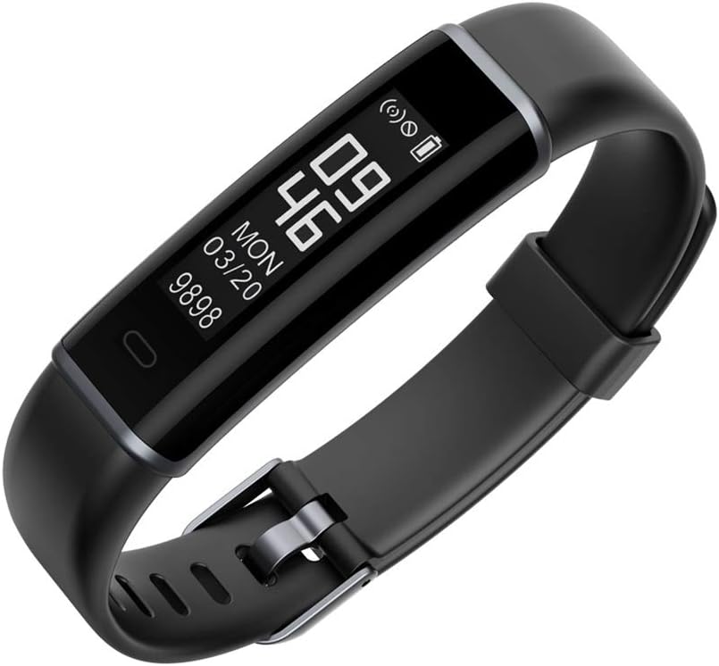 szkn Bluetooth Smart Band Activity Tracker Fitness Bracelet Heart Rate Monitor Multi-Sport Wristband