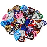 Legacy Pearloid Guitar Picks - 60 Assorted (.46MM - 1.5MM)