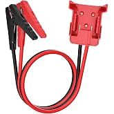 Jumper Cables Compatible with Milwaukee M18 Battery, 2FT 8AWG | Portable Battery Jumper Starter Automotive Booster Cables Power for Car Jump Starting Using Tool