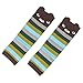 Lucky Staryuan Set of 6 Baby Leg Warmer Combed Cotton Leg Warmers for Baby Girls