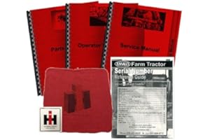 JENSALES Farmall F20 Deluxe Tractor Manual Kit