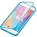 ULAK iPhone 6 Case, 2in1 Hybrid Soft TPU Case with Built in Screen Protector for Apple iPhone 6 4.7 inch (Light Blue)