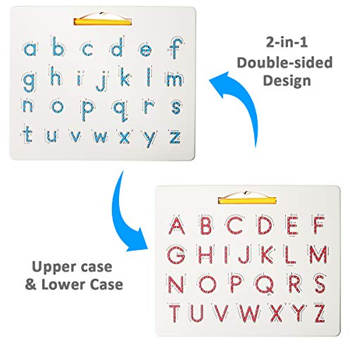 Apfity Alphabet Tracing Board, ABC Letter Board