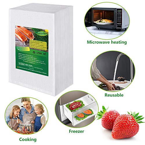 BoxLegend Profi Vakuumierbeutel 20x30 cm/100 Beutel 210 Microns f¨¹r alle Vakuumierer & Lebensmittel Vakuumiergerät, BPA… – Bild 7