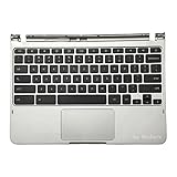Rinbers Samsung Chromebook 303C XE303C12 Laptop Upper Case Palmrest with Keyboard and Touchpad Assembly