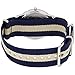 Frederique Constant Slimline Silver Dial Nylon Strap Men's Watch FC235M4S6NVYBGE