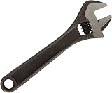 Bahco 8069 Adjustable Wrench 100mm 4in Black Left Turn Screw Jaw 13mm view 2