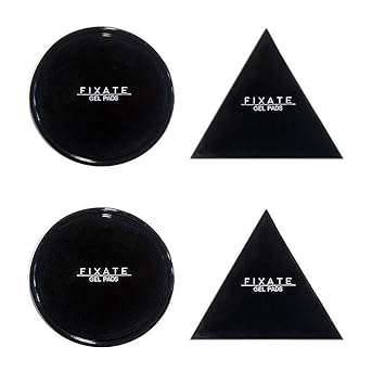 [4 Pack] chinatmax Nano Gummi Fixieren Sticky waschbar Pads Sticky Auto Gel Anti Rutsch Halter für mehrere nutzt, Auto GPS, K