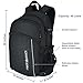 Laptop Backpack w/ USB Charger Port ~ Fits 17 Inch Laptop and Tablet ~ Plentiful Storage with Anti Theft Pocket (Black)