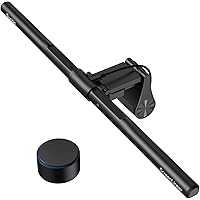 Quntis Curved Monitor Light Bar 20'', Eye Care Computer Monitor Lamp, Dimmable Screen Light Bar Computer Light No Screen Glar