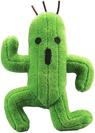 Cactuar Plush 10'' - Final Fantasy Cactus Plushie 10 Inches Tall (discontinued by manufacturer)