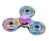 CASOFU Tri-Spinner Rainbow Fidget Spinner Toy Stress Reducer Ceramic Bearing - Perfect For ADD, ADHD, Anxiety, and Autism Adult Children
