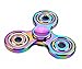 CASOFU Tri-Spinner Rainbow Fidget Spinner Toy Stress Reducer Ceramic Bearing - Perfect For ADD, ADHD, Anxiety, and Autism Adult Children